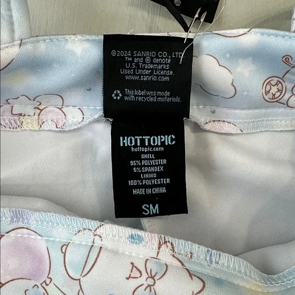 Cinnamoroll Sanrio Balloons Shortalls from Hot Topic - Picture 4 of 11